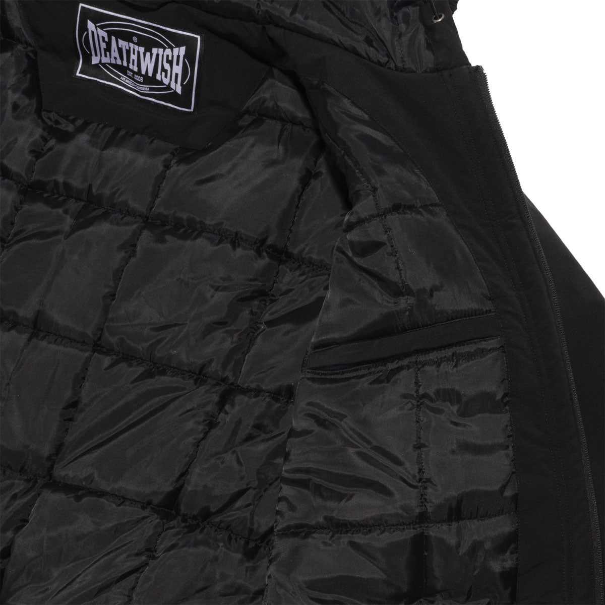 Deathwish Hometown Parka Jacket - Black image 4
