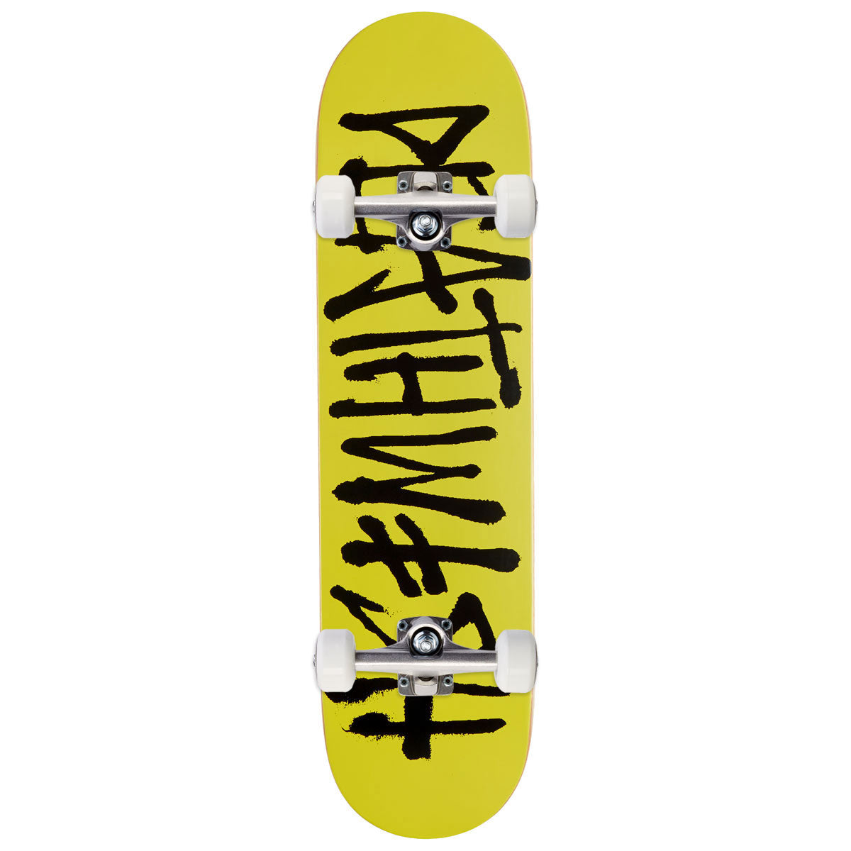 Deathwish OG Deathspray Skateboard Complete - Yellow/Black - 8.00