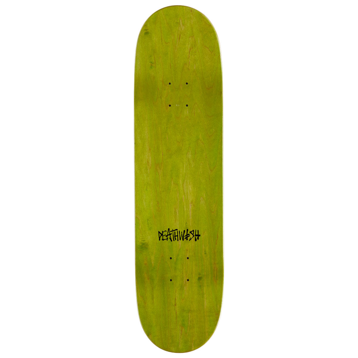 Deathwish Gang Spray Skateboard Deck - Black/White - 8.50