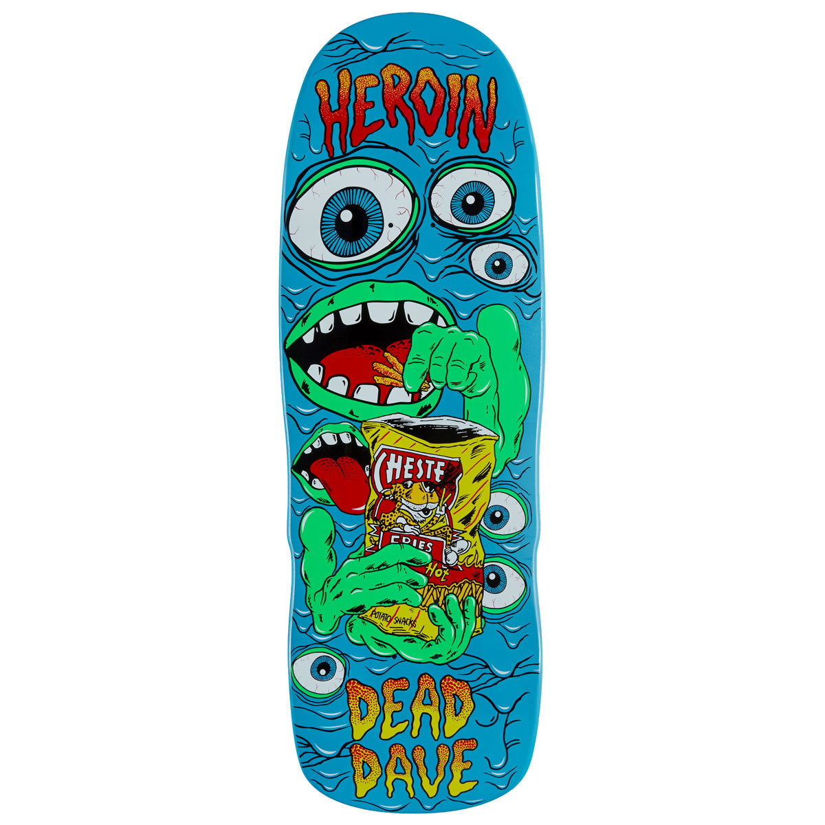 Heroin Dead Dave Mutate Or Die Skateboard Deck - 10.10