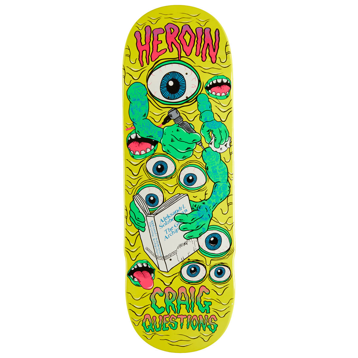 Heroin Craig Questions Mutate Or Die Skateboard Deck - 10.00