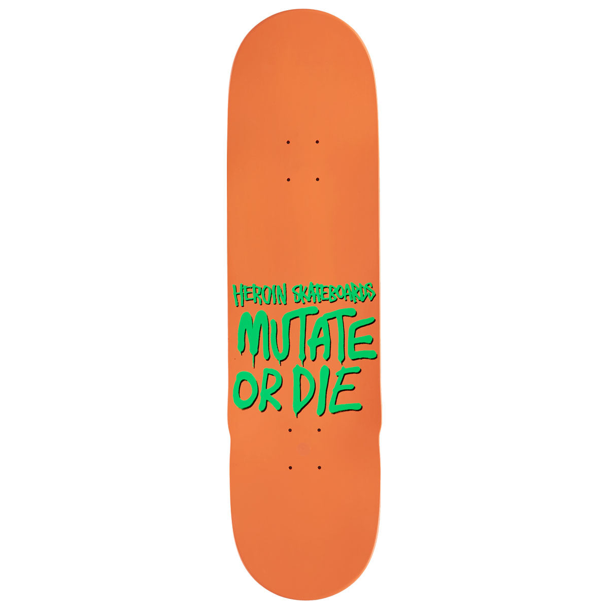 Heroin Aaron Wilson Mutate Or Die Skateboard Deck - 8.50