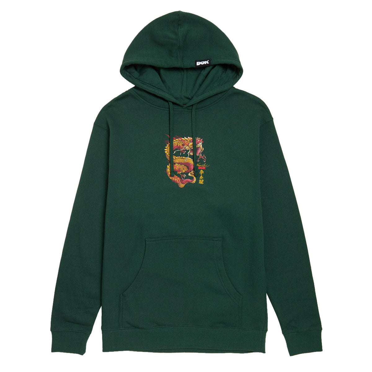 DGK x Bruce Lee Lil Dragon Hoodie - Forest Green image 2