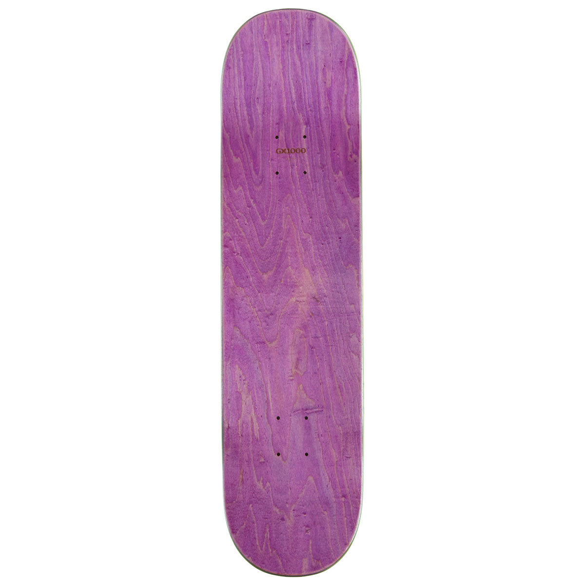GX1000 OG Logo Patina Skateboard Deck - Blueish/Green Font - 8.25