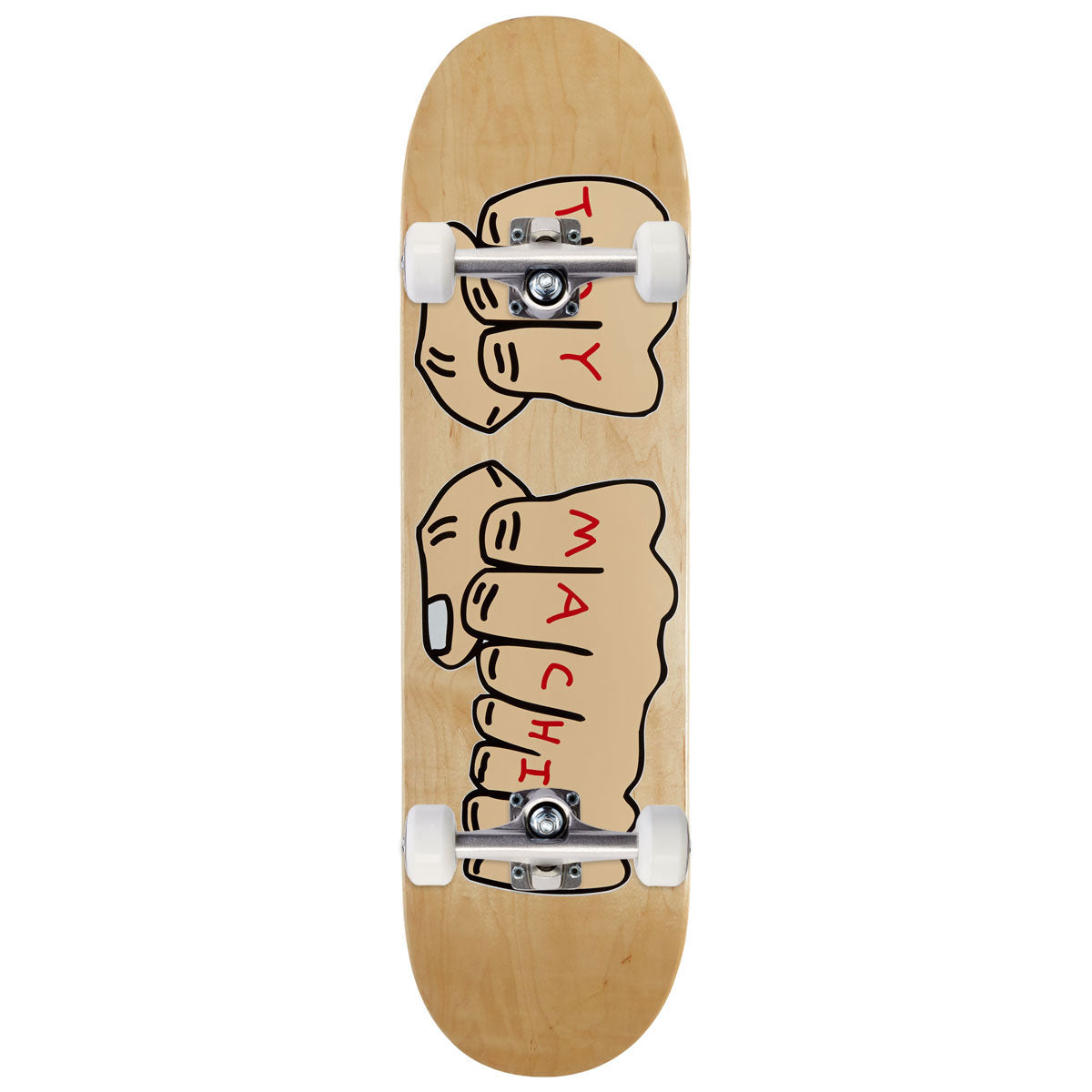 Toy Machine Fists Skateboard Complete - Natural - 8.50