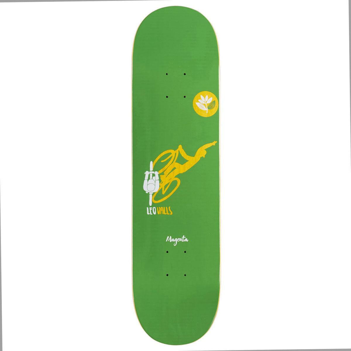 Magenta Leo Valls Shades Series Skateboard Deck - 8.25