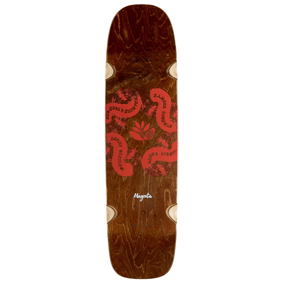 Magenta x Loophole Collab Wheel Wells Skateboard Deck - 8.25