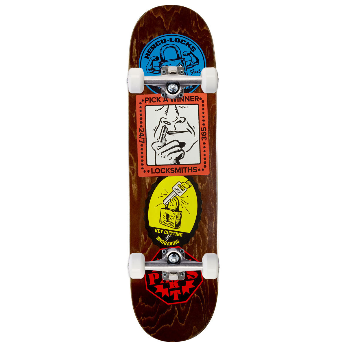 Passport Coaster Series Locksmith Skateboard Complete - 8.25