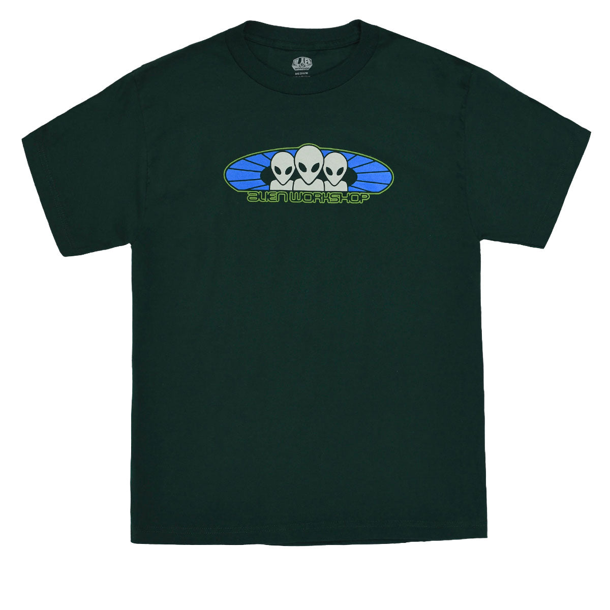 Alien Workshop Tri-Tone Spectrum T-Shirt - Deep Forest image 1