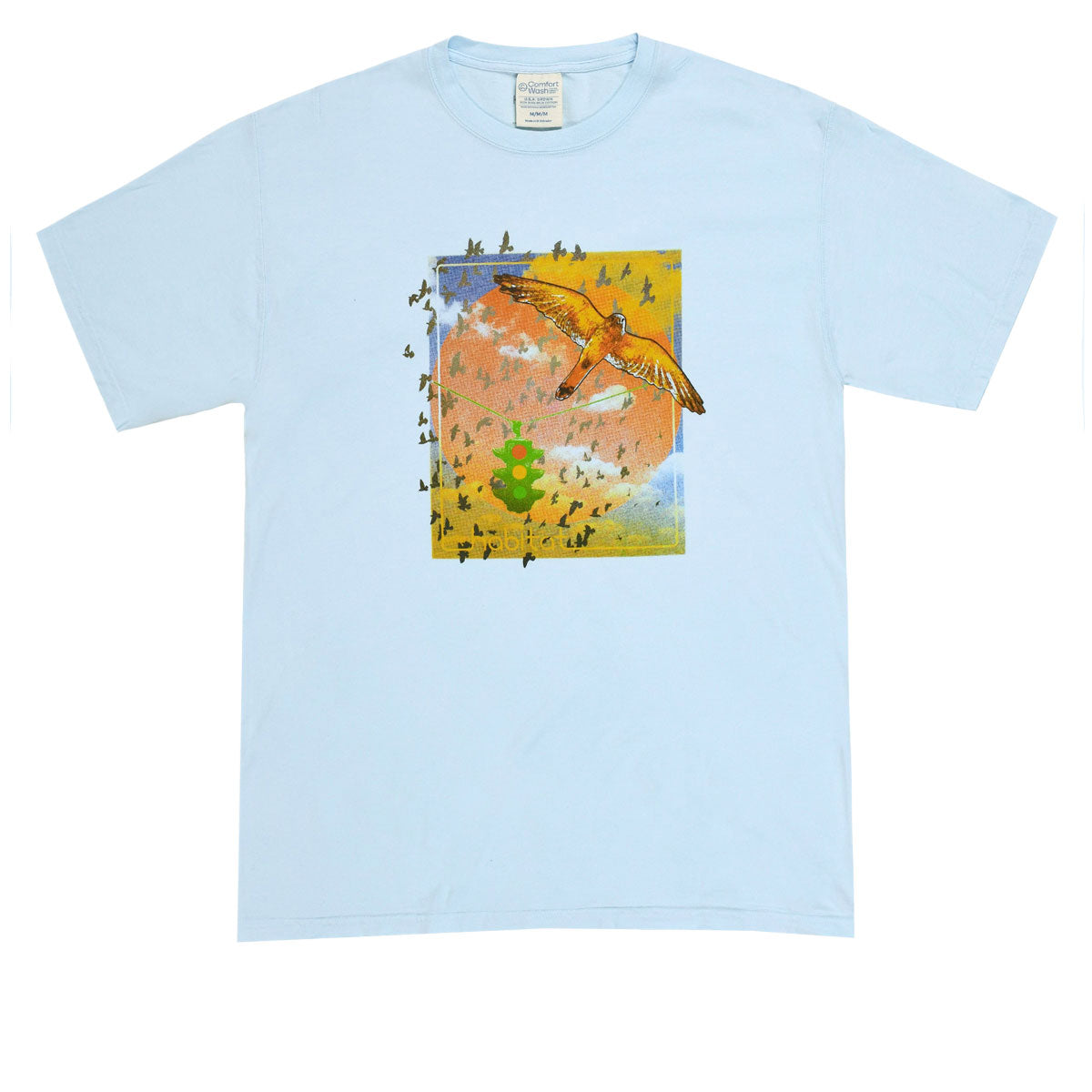 Habitat Peregrine T-Shirt - Soothing Blue image 1