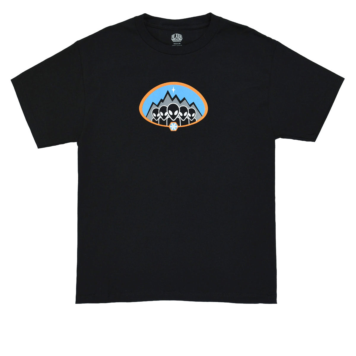Alien Workshop Ice Age T-Shirt - Black image 1