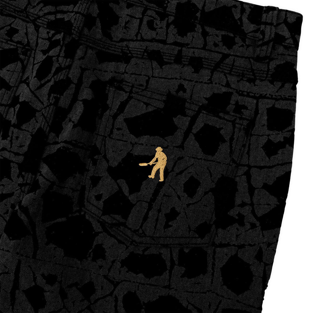 Passport Weathered Workers Club Classic Jeans - Black image 3