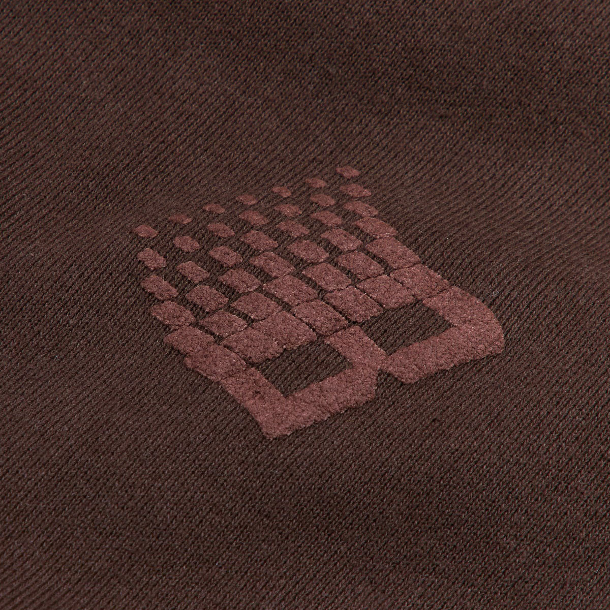 Bronze 56k B Logo Puff Print Hoodie - Brown image 3