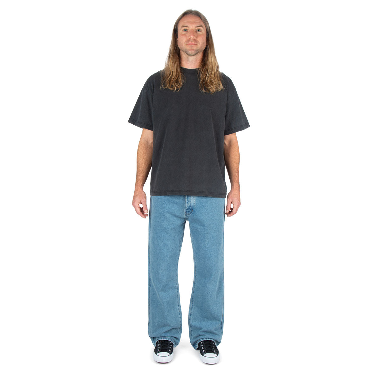 CCS Western Bootcut Denim Jeans - Rinsed Blue image 3