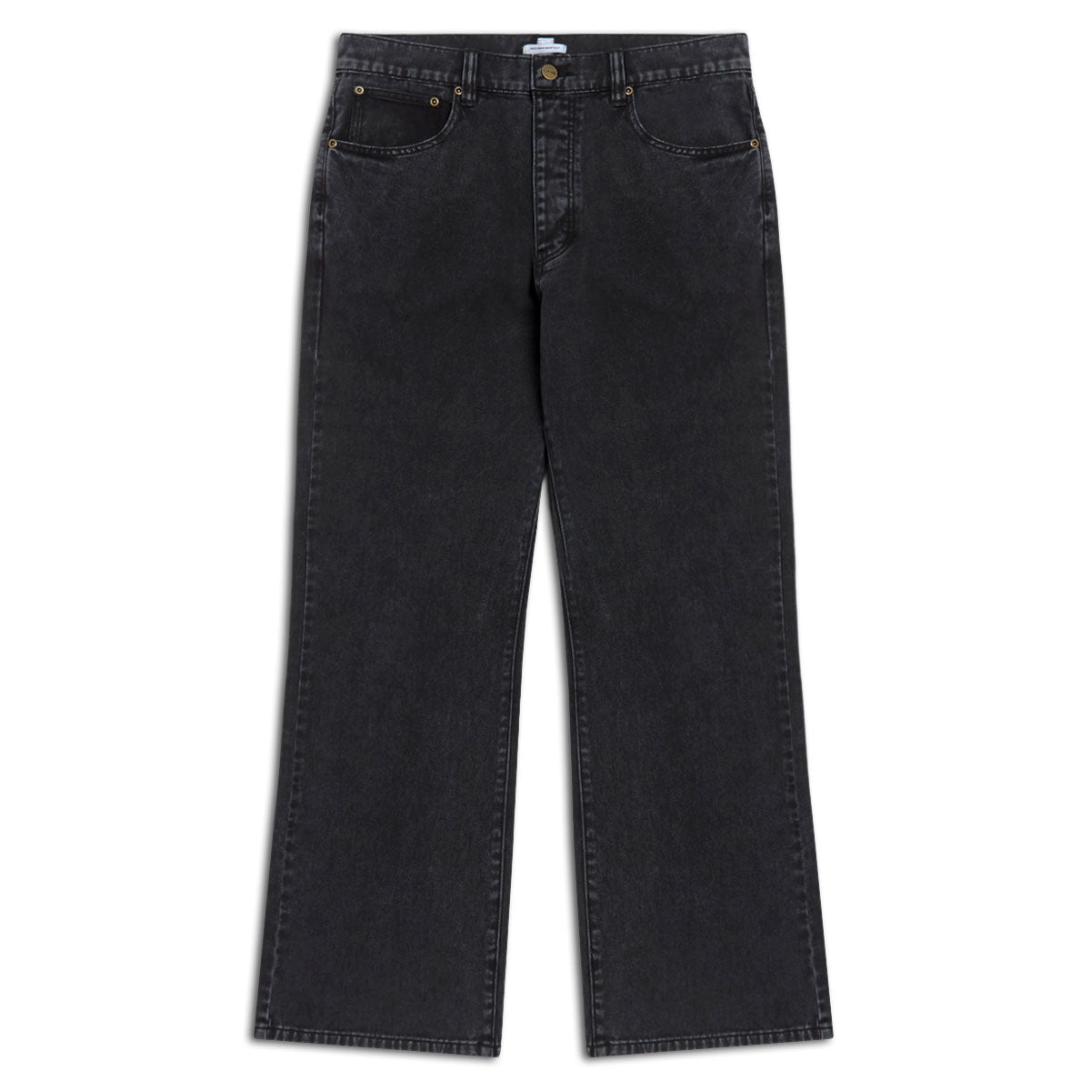 CCS Western Bootcut Denim Jeans - Acid Wash Black image 2