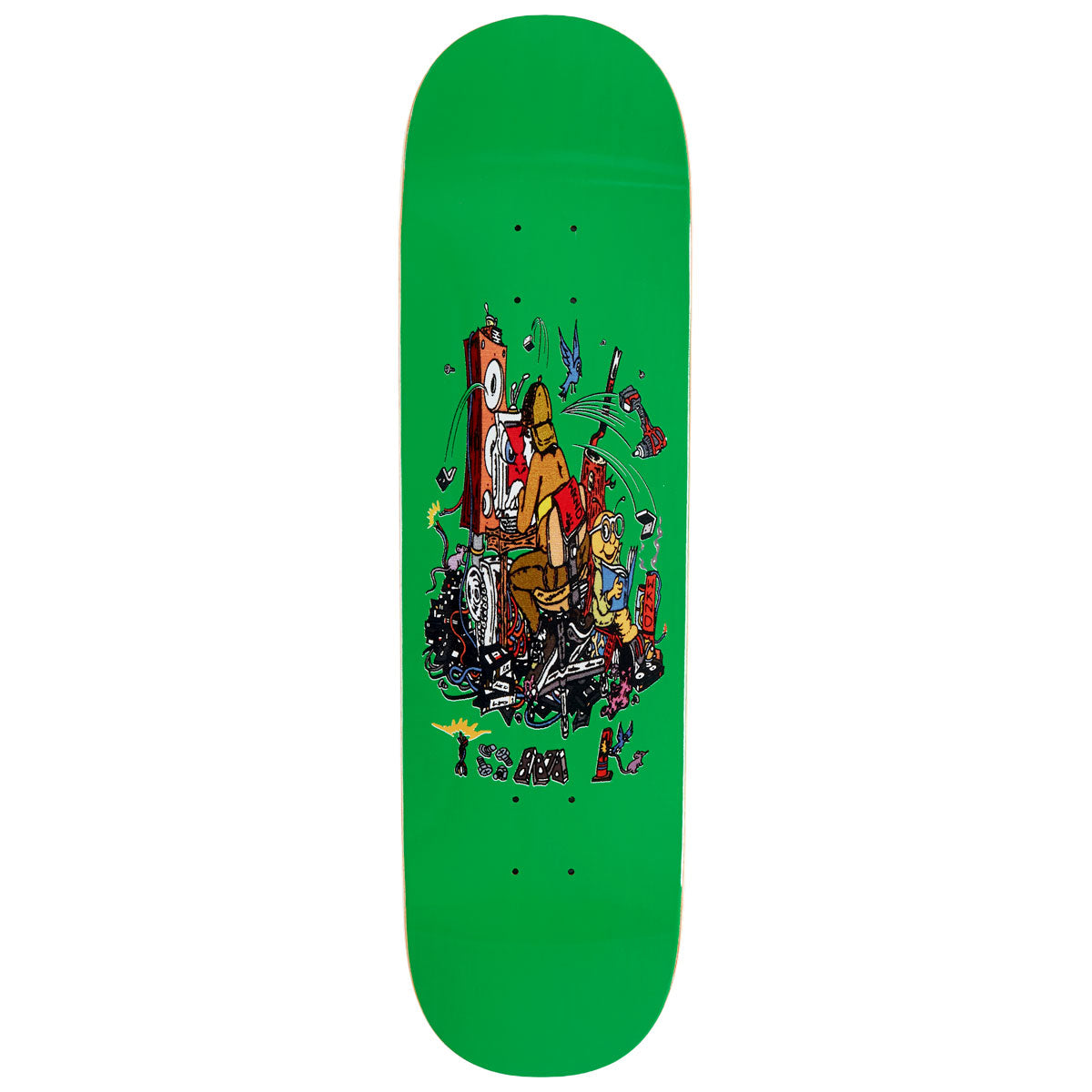 WKND Tinker Tom Karangelov SN Skateboard Deck - Green - 8.60