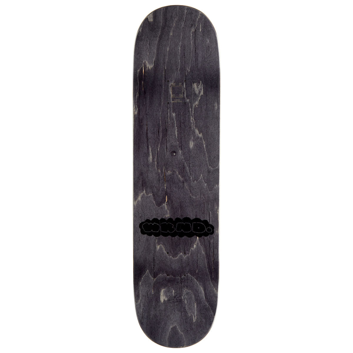 WKND Dusted Team SN Skateboard Deck - Black - 8.125