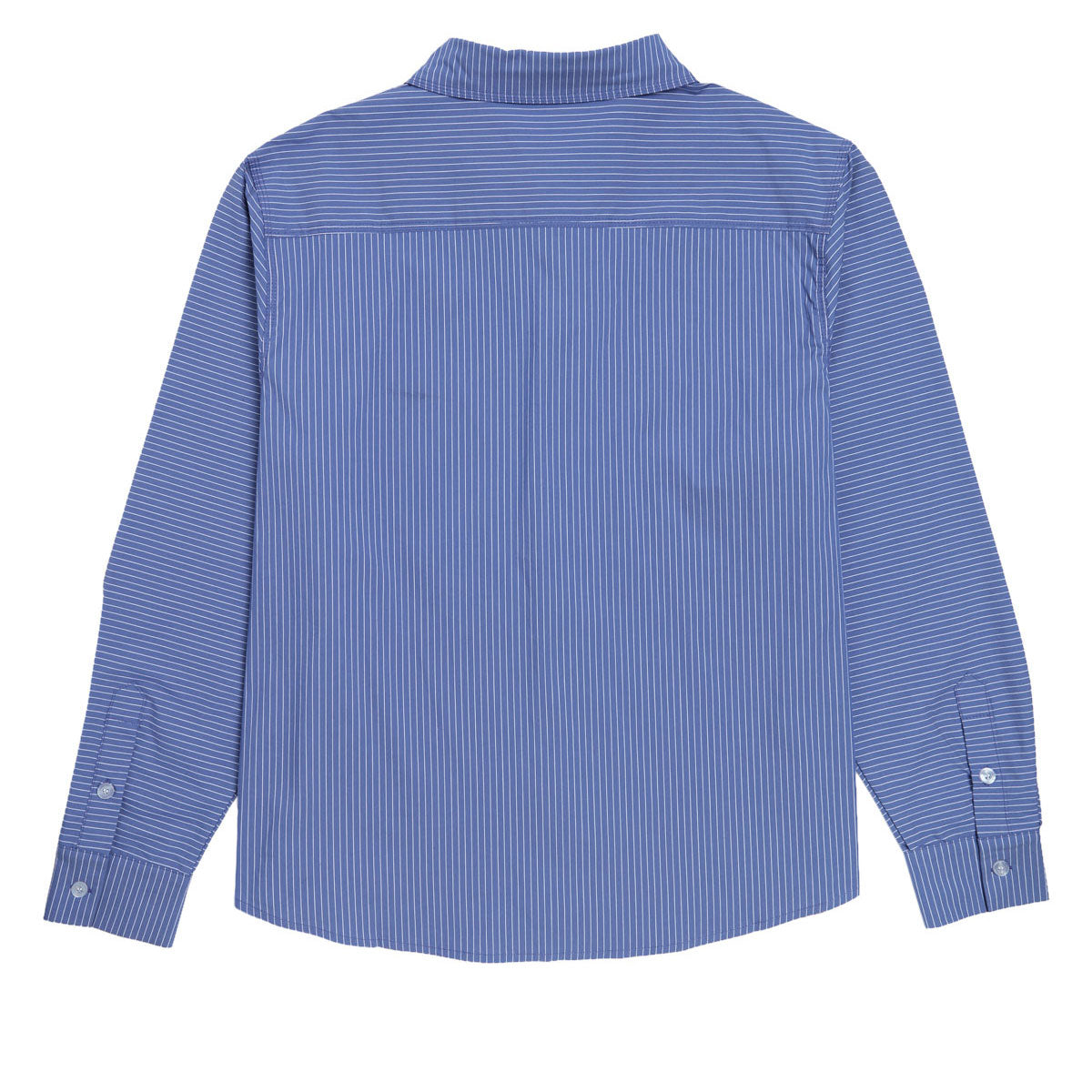 WKND Office Stripes RR Long Sleeve Shirt - Blue image 3