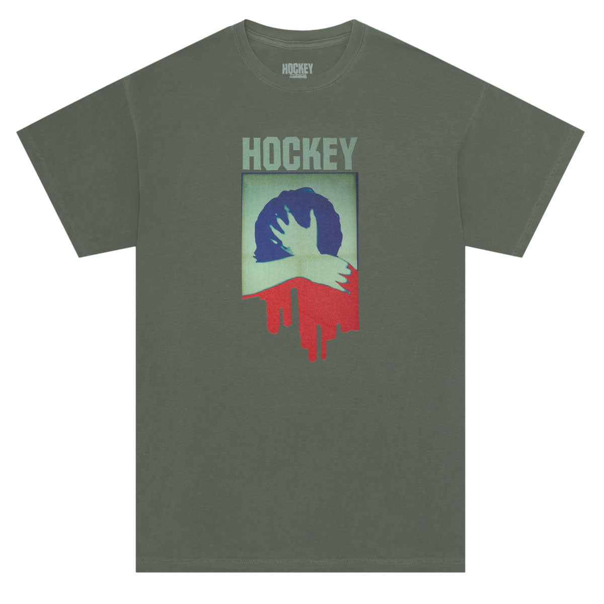 Hockey Paralysis T-Shirt - Moss image 1
