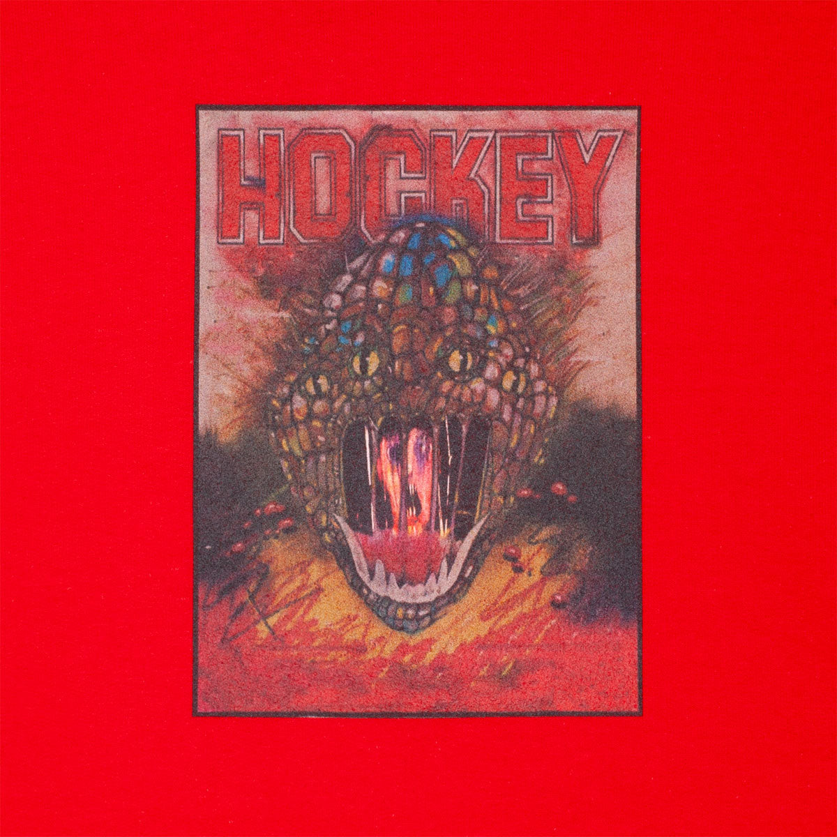 Hockey War On Mice Hoodie - Red image 2