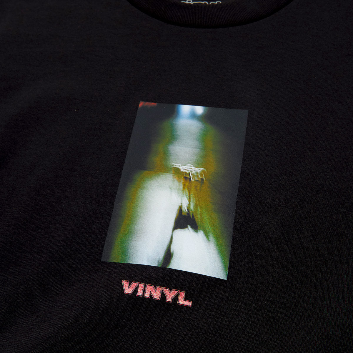 Vinyl Headlights T-Shirt - Black image 2
