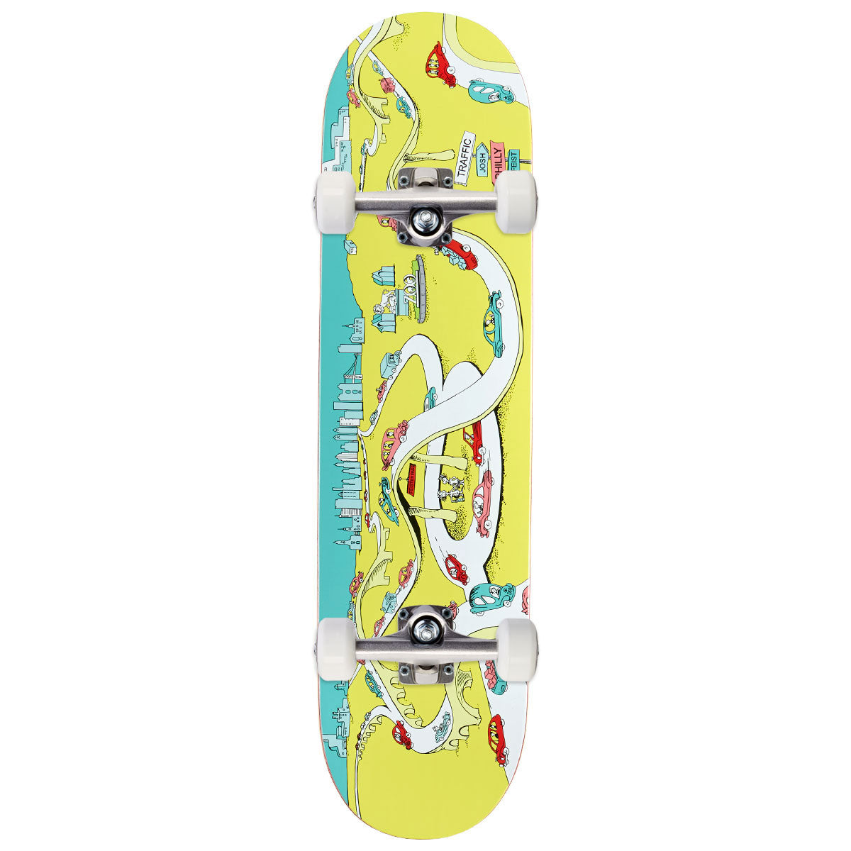 Traffic Josh Feist Places You'll Go Skateboard Complete - 8.00