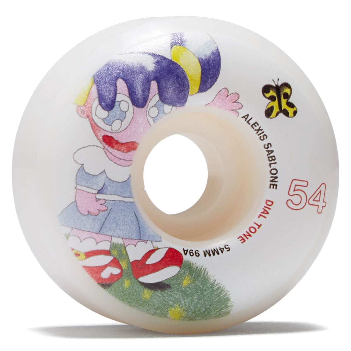 Dial Tone Alexis Sablone Dragon Slay Standard 99a Skateboard Wheels - 54mm image 1