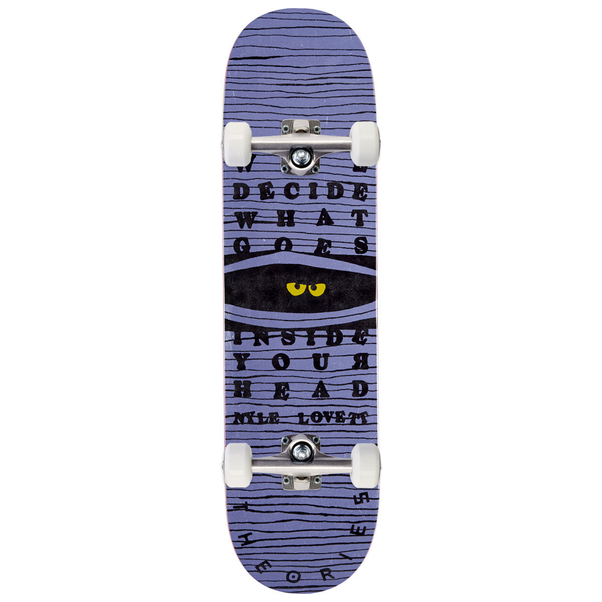 Theories Lovett Inside Your Head Skateboard Complete - 8.25