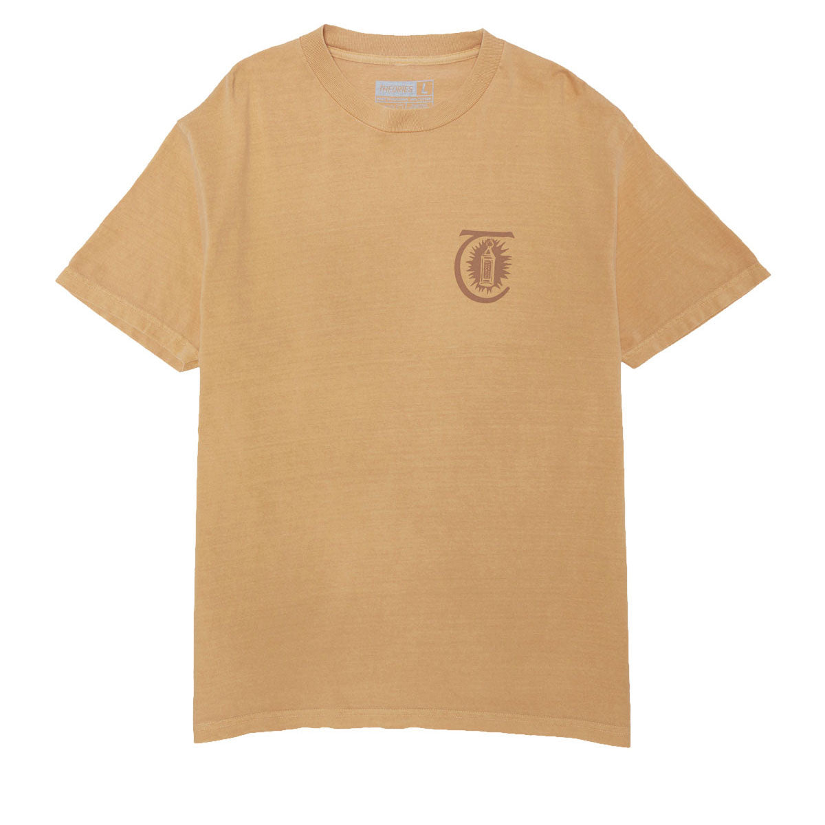 Theories Morning Star Garment Dyed T-Shirt - Mustard image 1