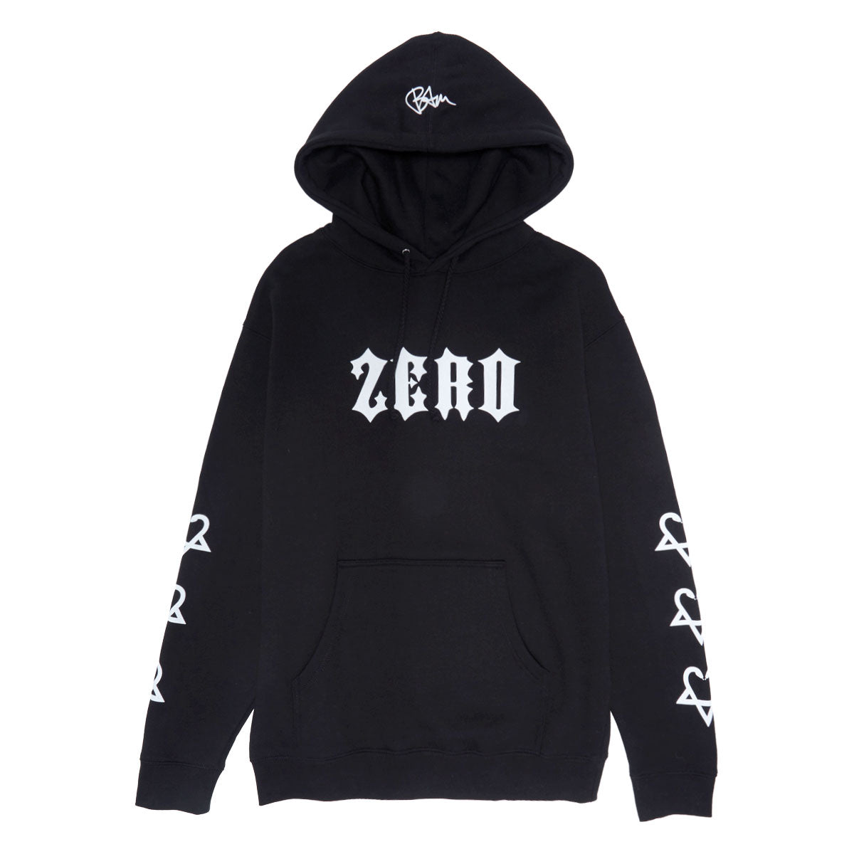 Zero x Bam Heart Multi Hoodie - Black image 1