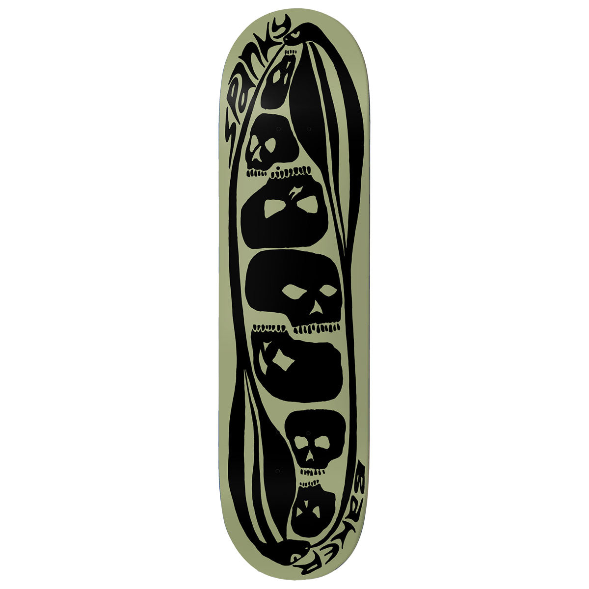Baker Kevin Spanky Long Brain Rabies Skateboard Deck - 8.25