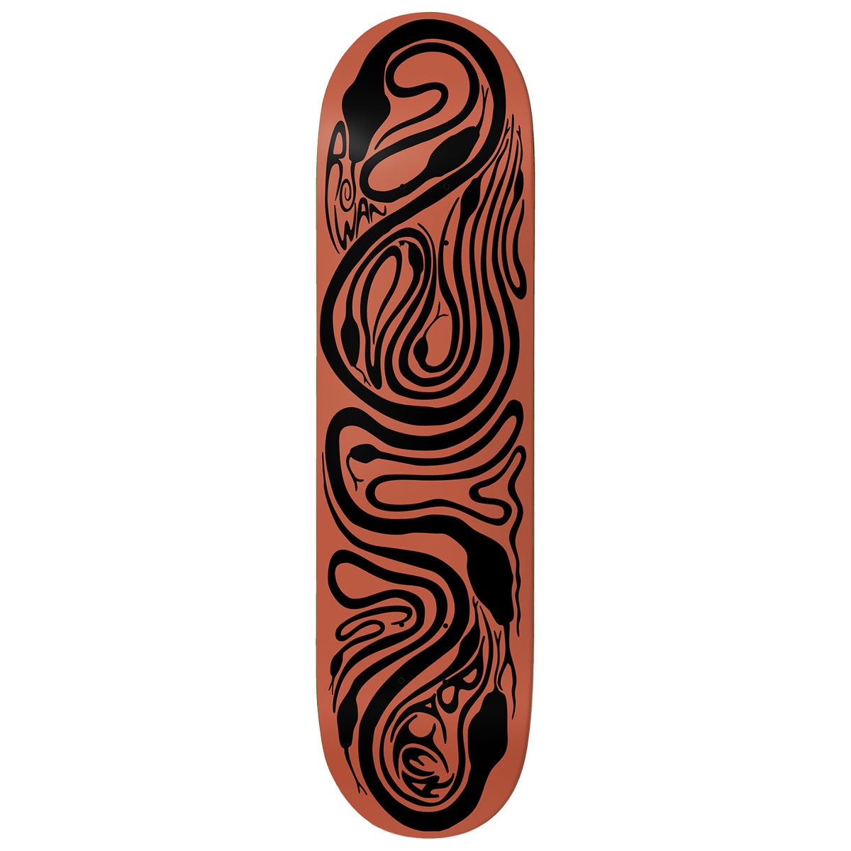 Baker Rowan Zorilla Brain Rabies Skateboard Deck - 8.125