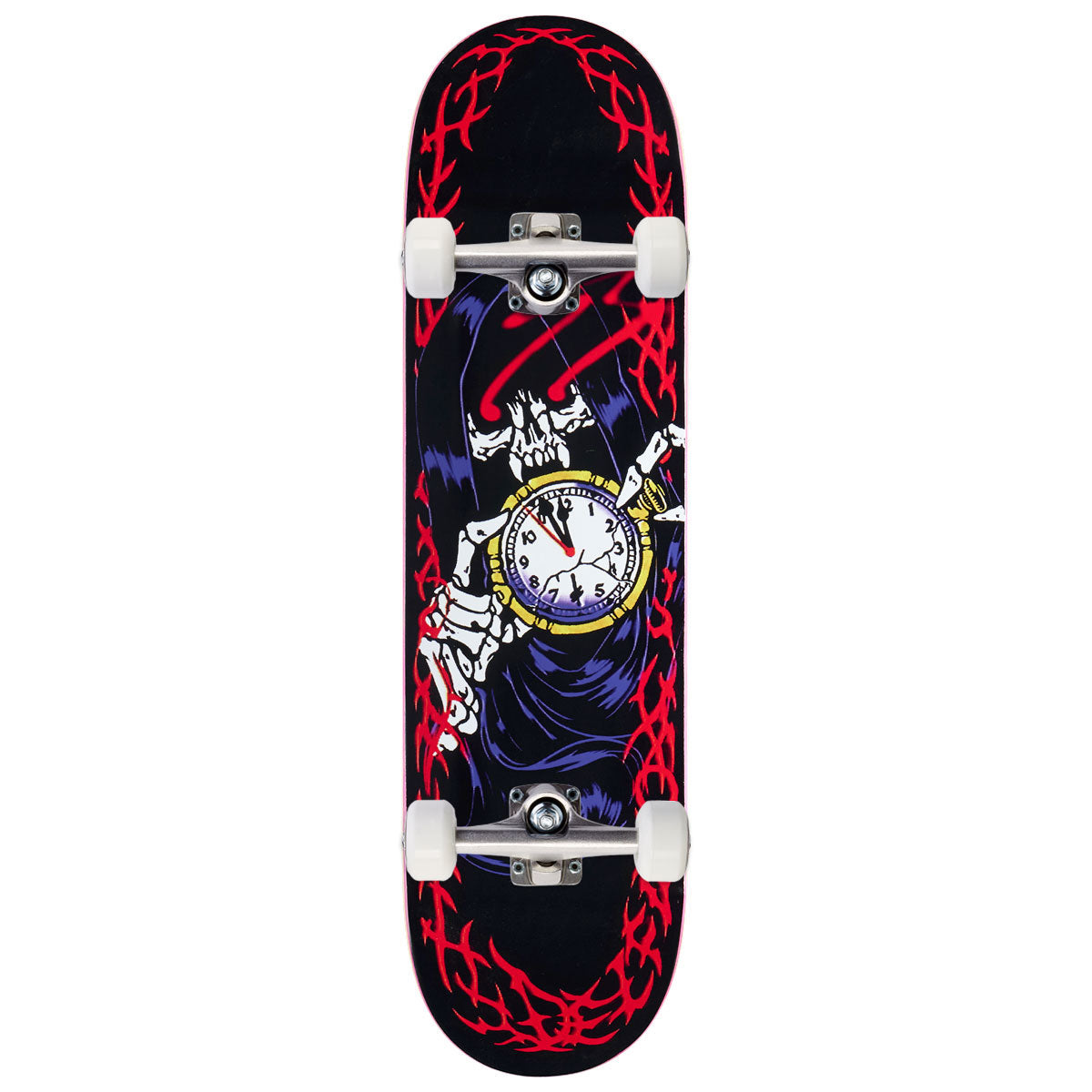 Deathwish Pedro Delfino Tribal Skateboard Complete - 8.50