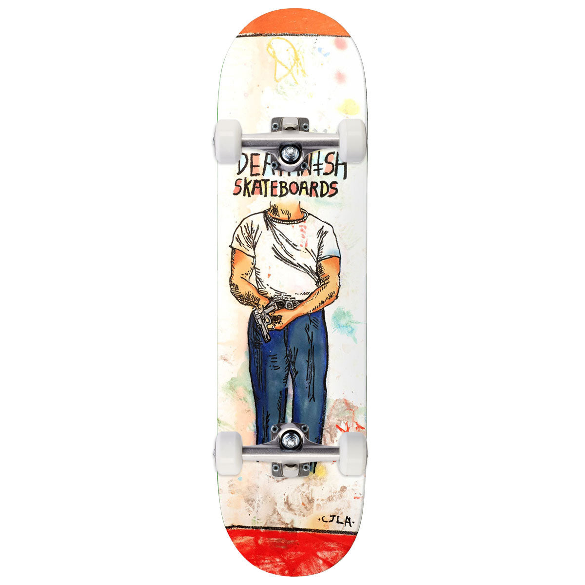 Deathwish Yuri Facchini Strapped Skateboard Complete - 8.25