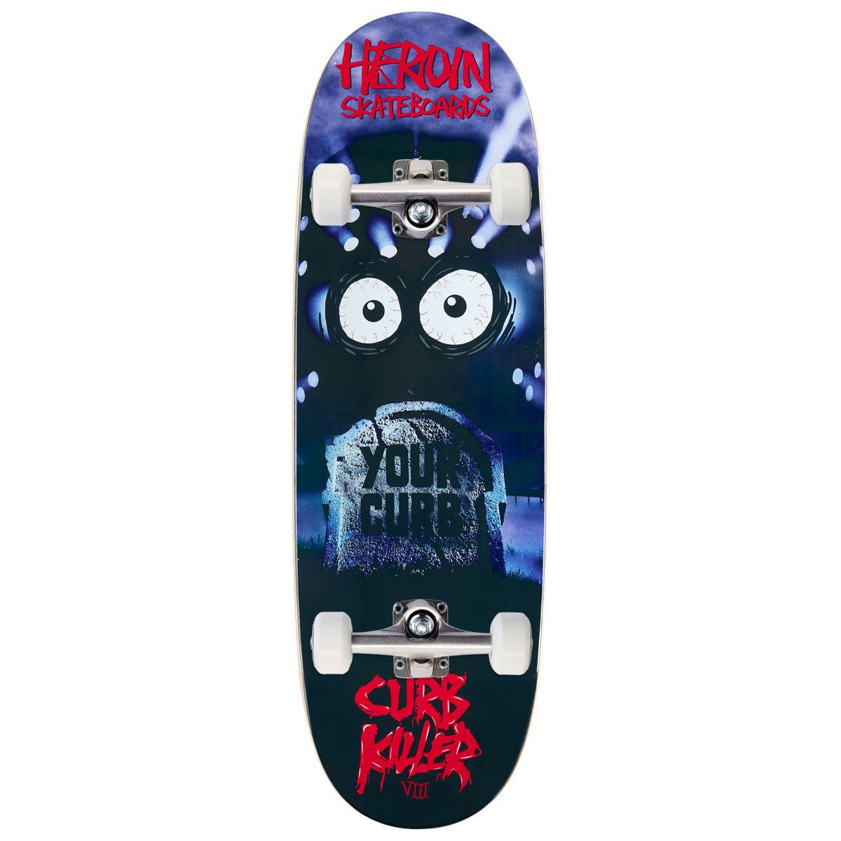 Heroin Curb Killer Skateboard Complete - 10.00