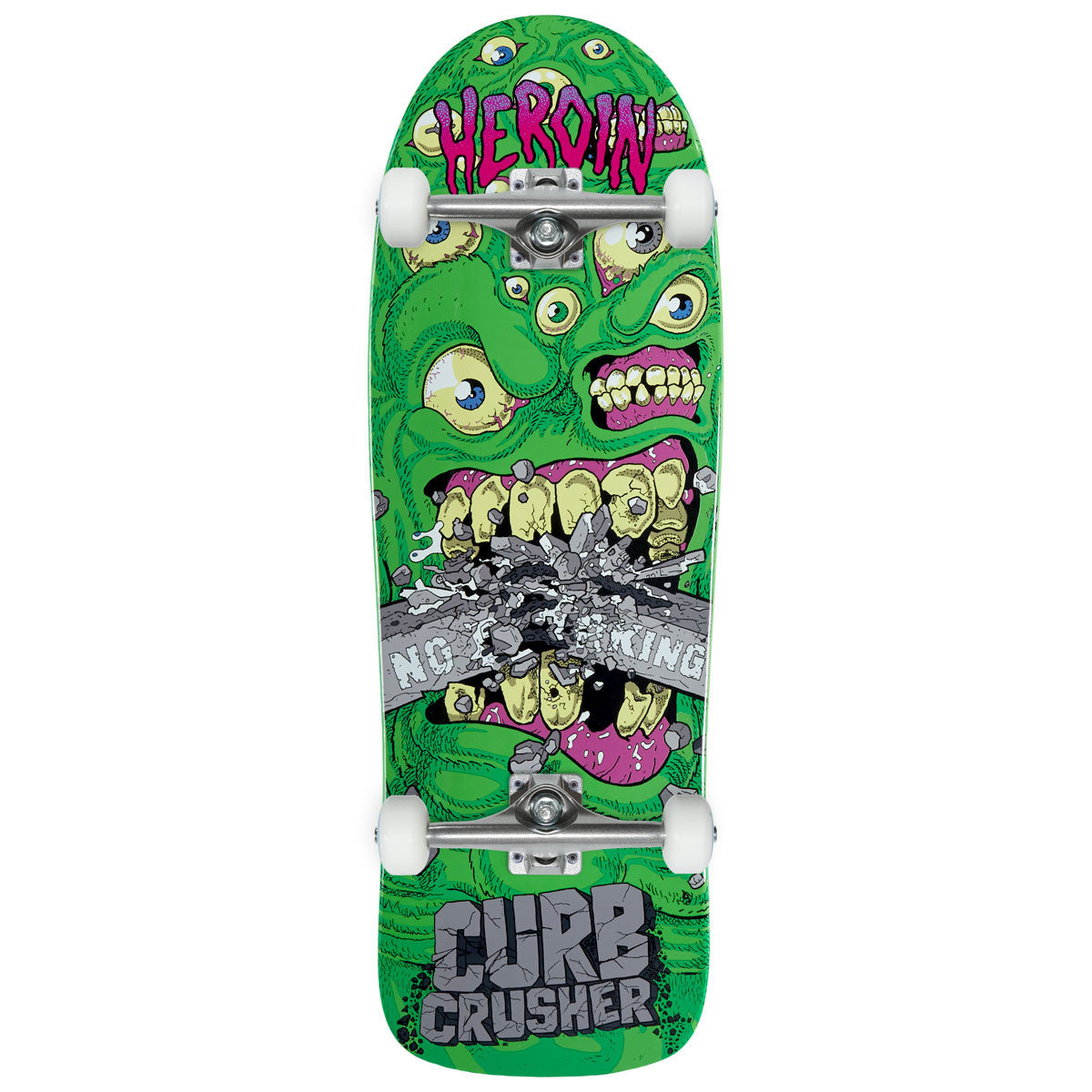 Heroin Curb Crusher Skateboard Complete - 10.25