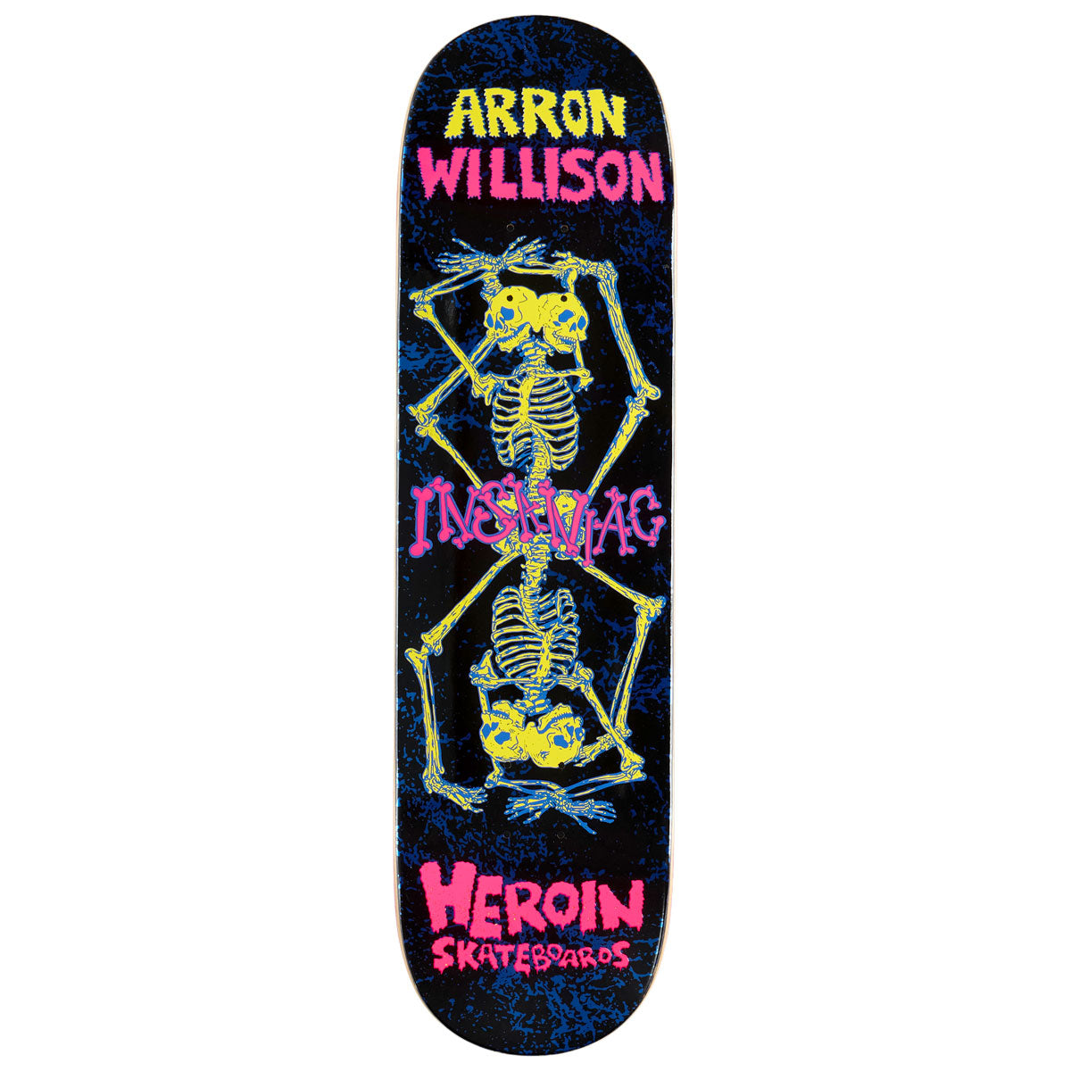 Heroin Aaron Wilson Knock Off Skateboard Deck - 8.50