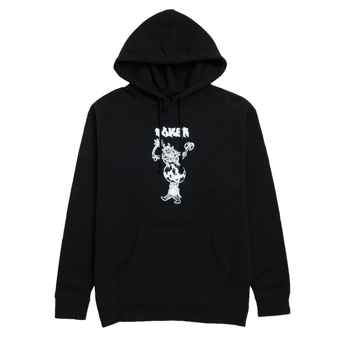 Baker World Crusher Hoodie - Black image 1