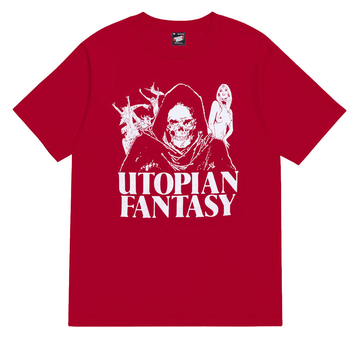 Deathwish Utopian Fantasy T-Shirt - Red image 1
