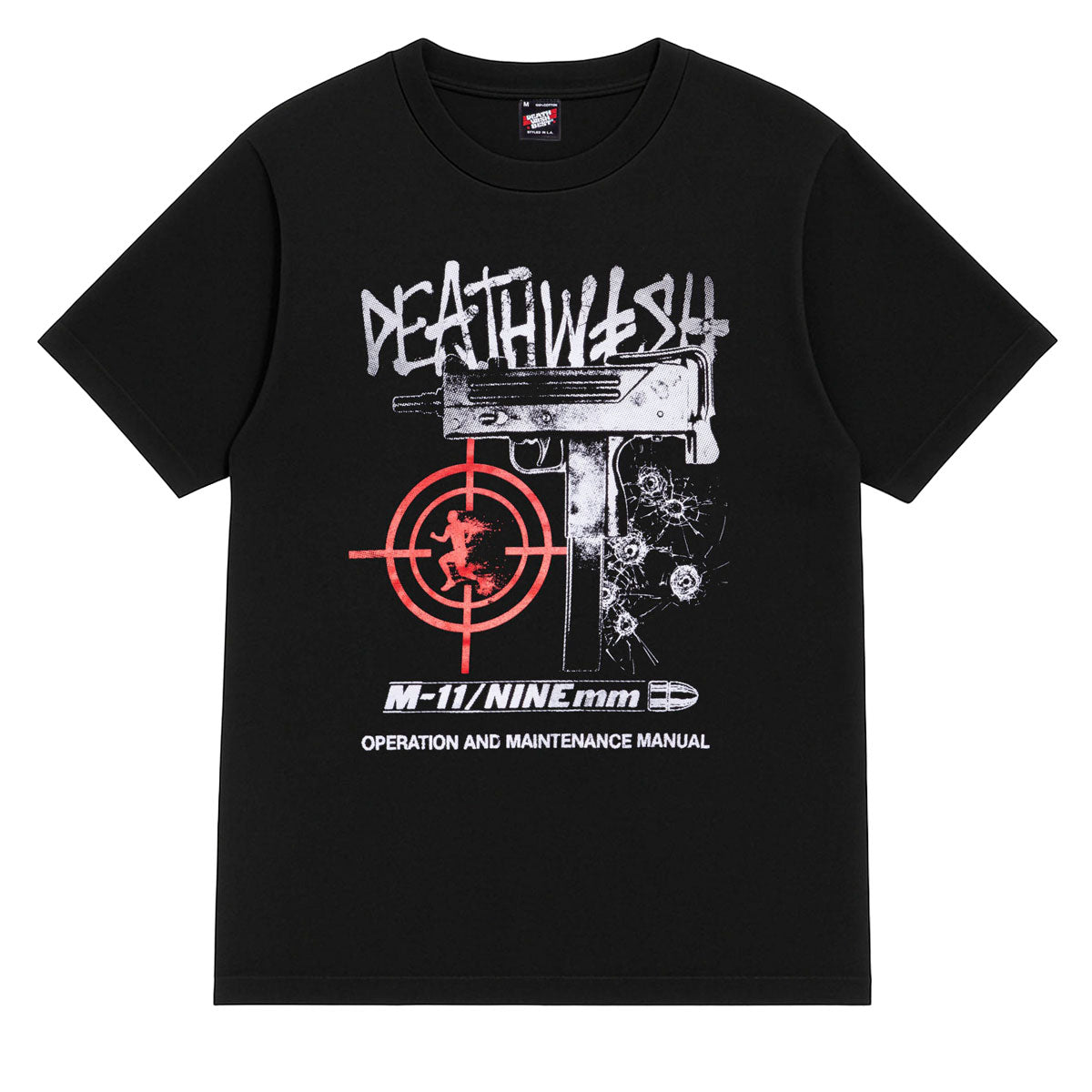 Deathwish Mac11 T-Shirt - Black image 1
