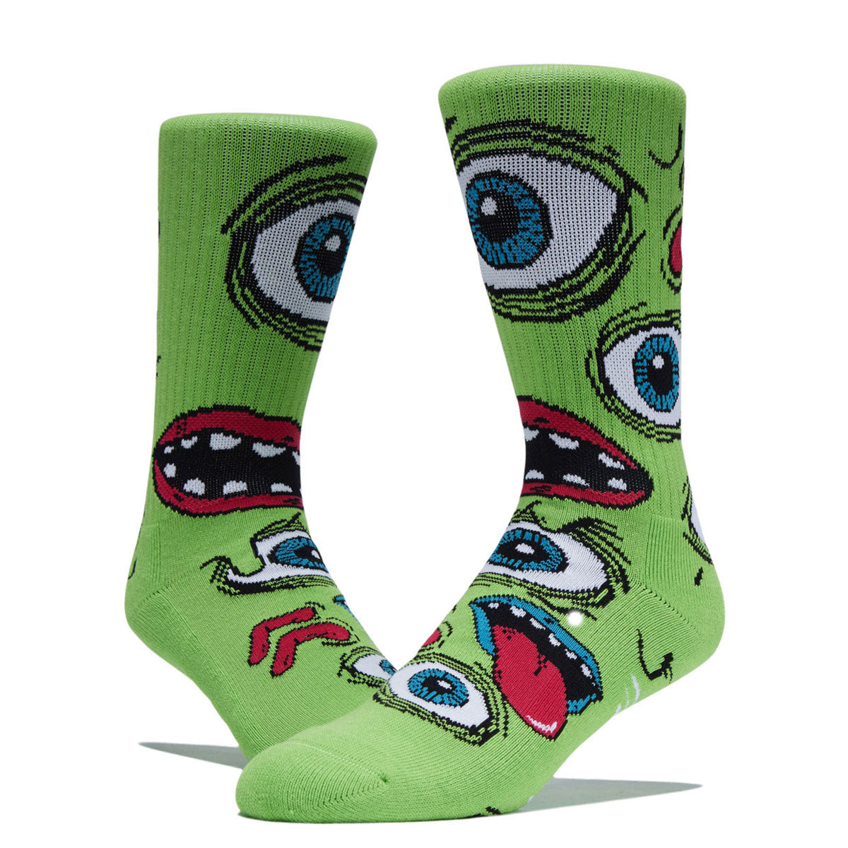 Heroin Mutant Socks - Neon Green image 2