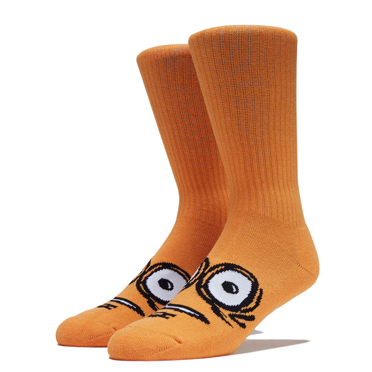 Heroin Big Egg Socks - Neon Orange image 1