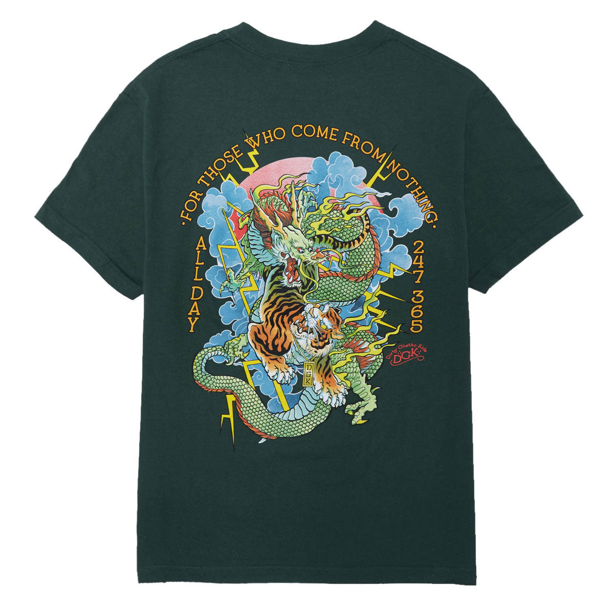 DGK Battle T-Shirt - Forest Green image 2