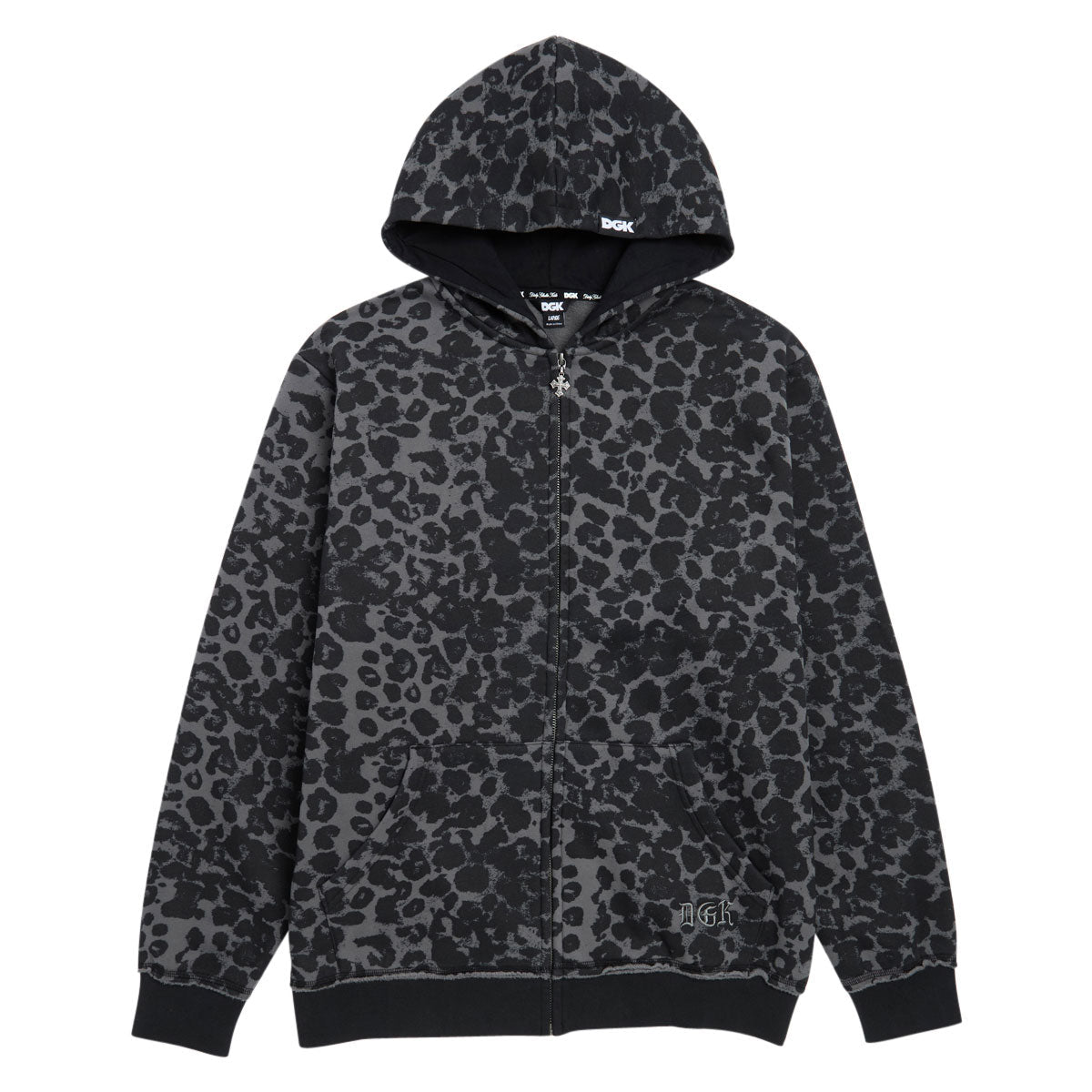 DGK Reckless Hoodie - Black image 1