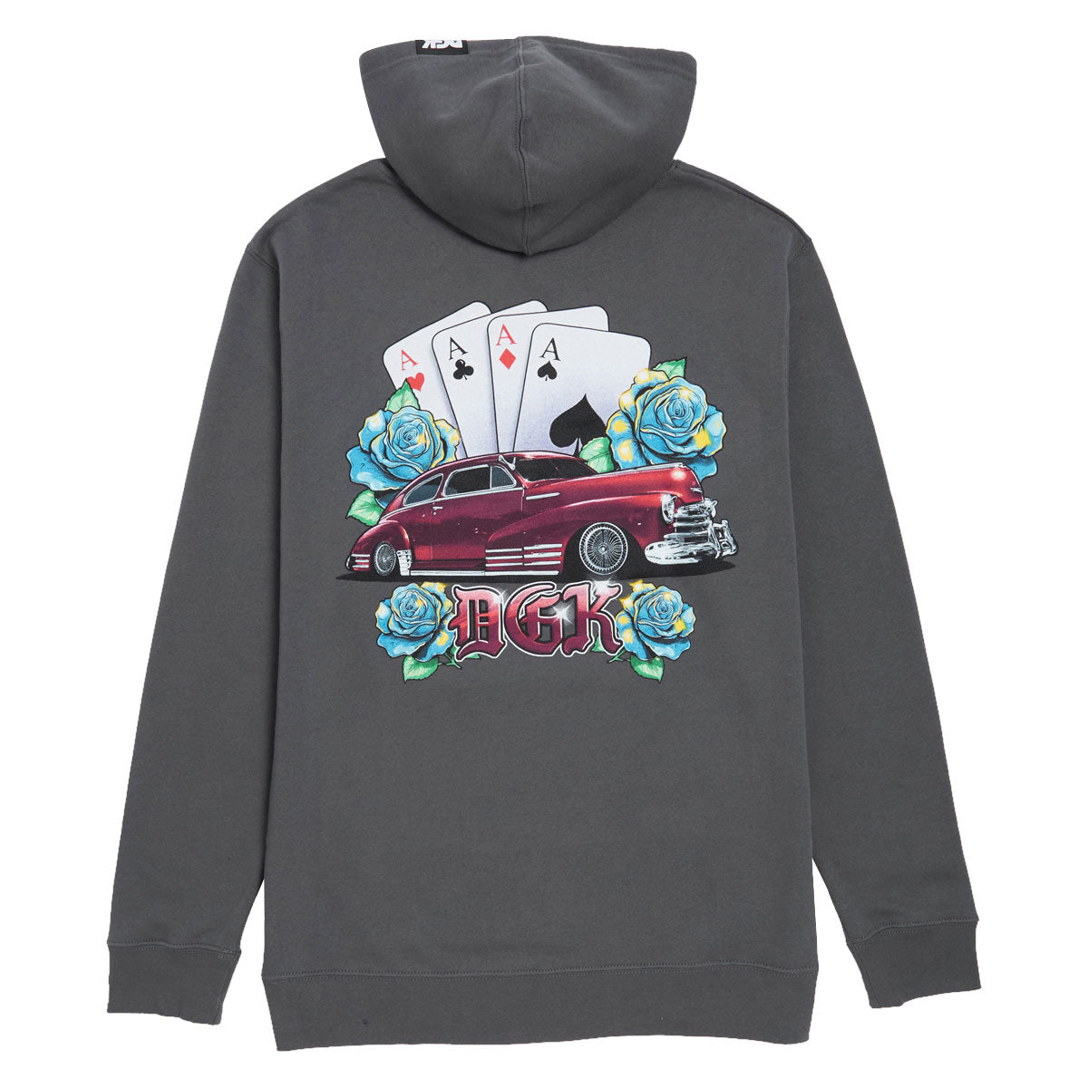 DGK Aces Hoodie - Charcoal image 1