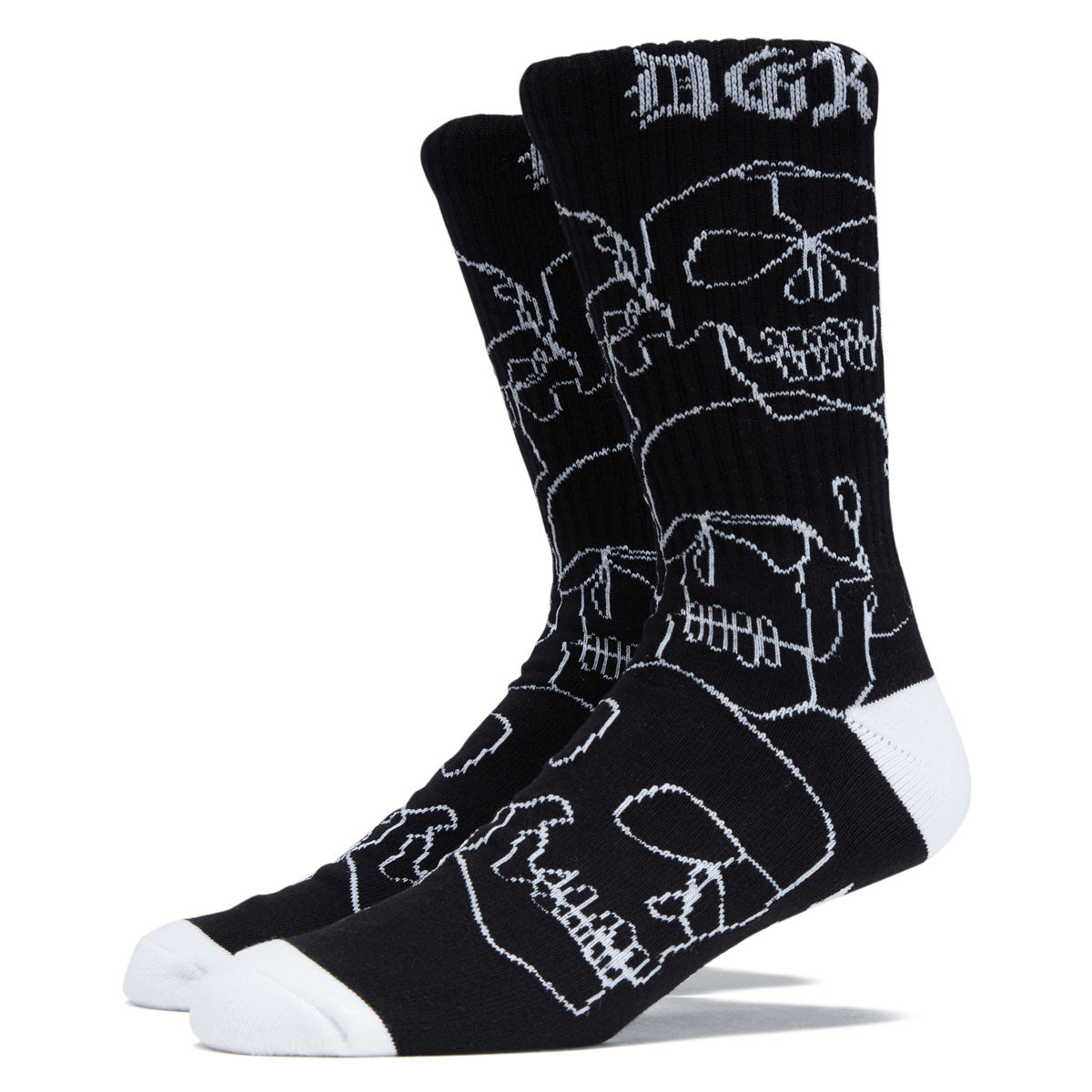 DGK Vault Socks - Black image 1