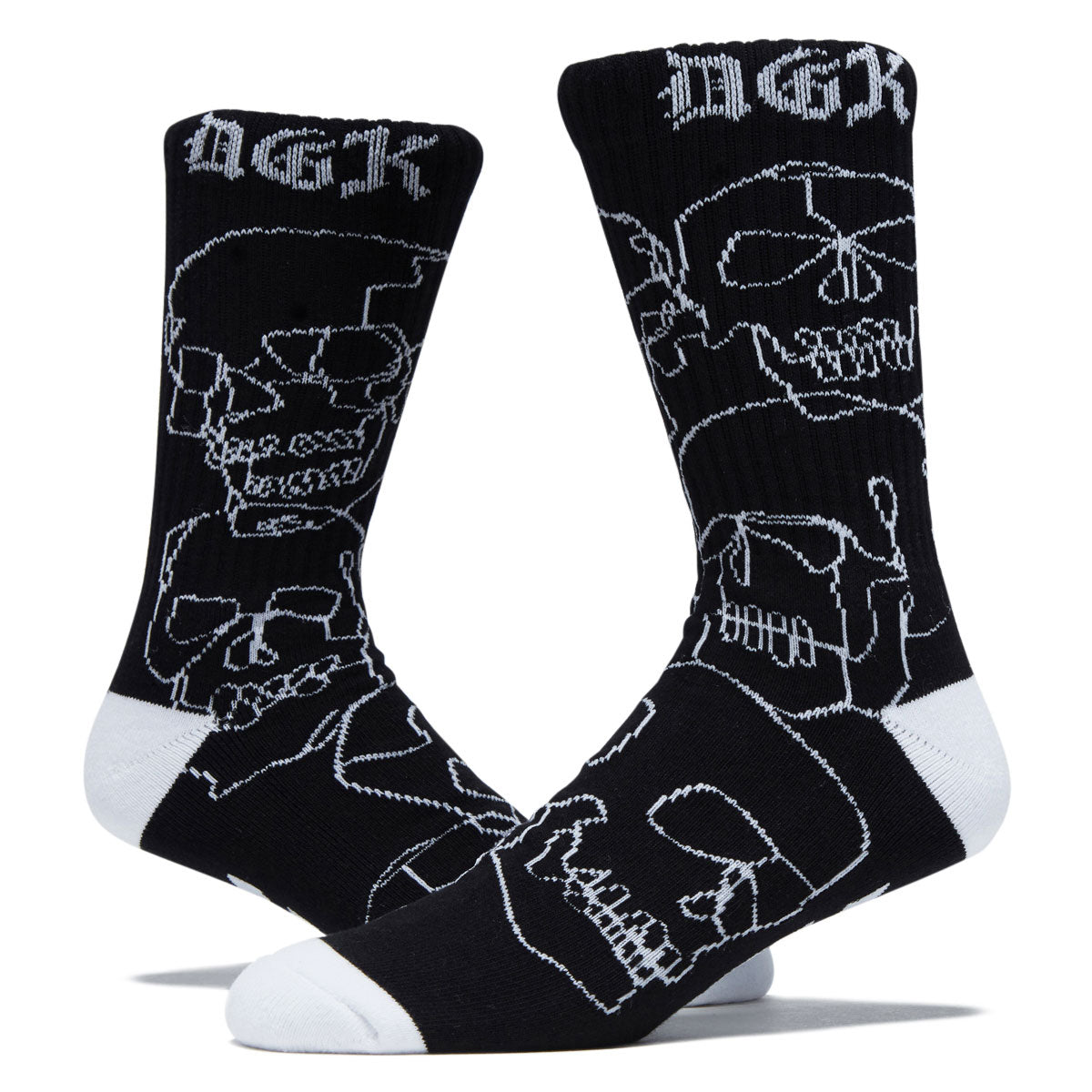DGK Vault Socks - Black image 2