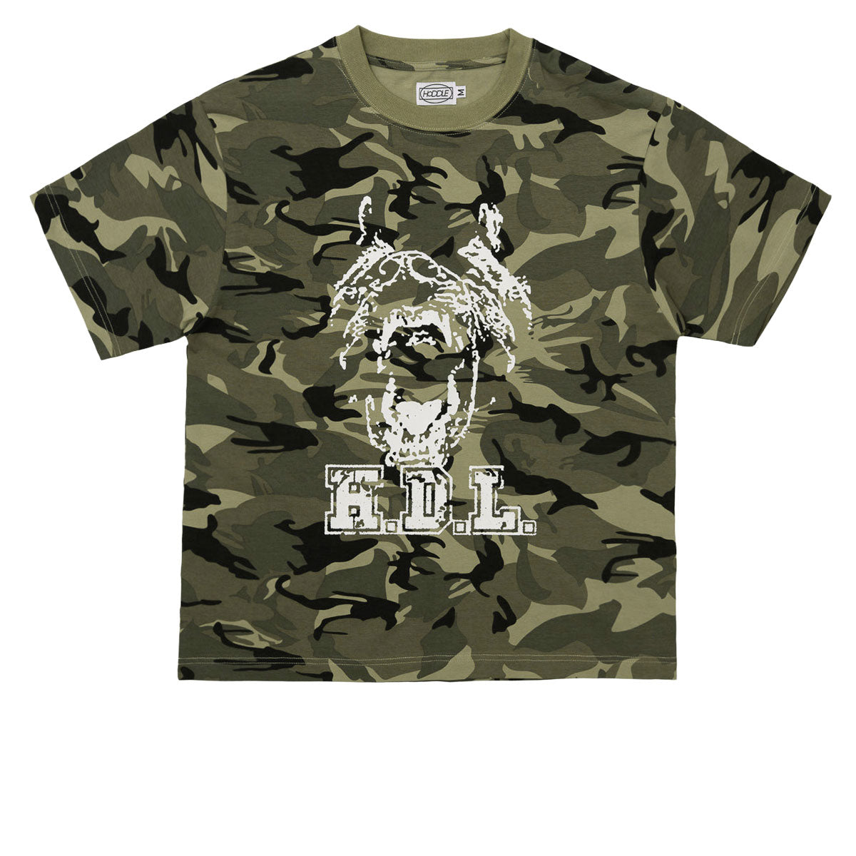 Hoddle H.D.L Bark T-Shirt - Camo image 1