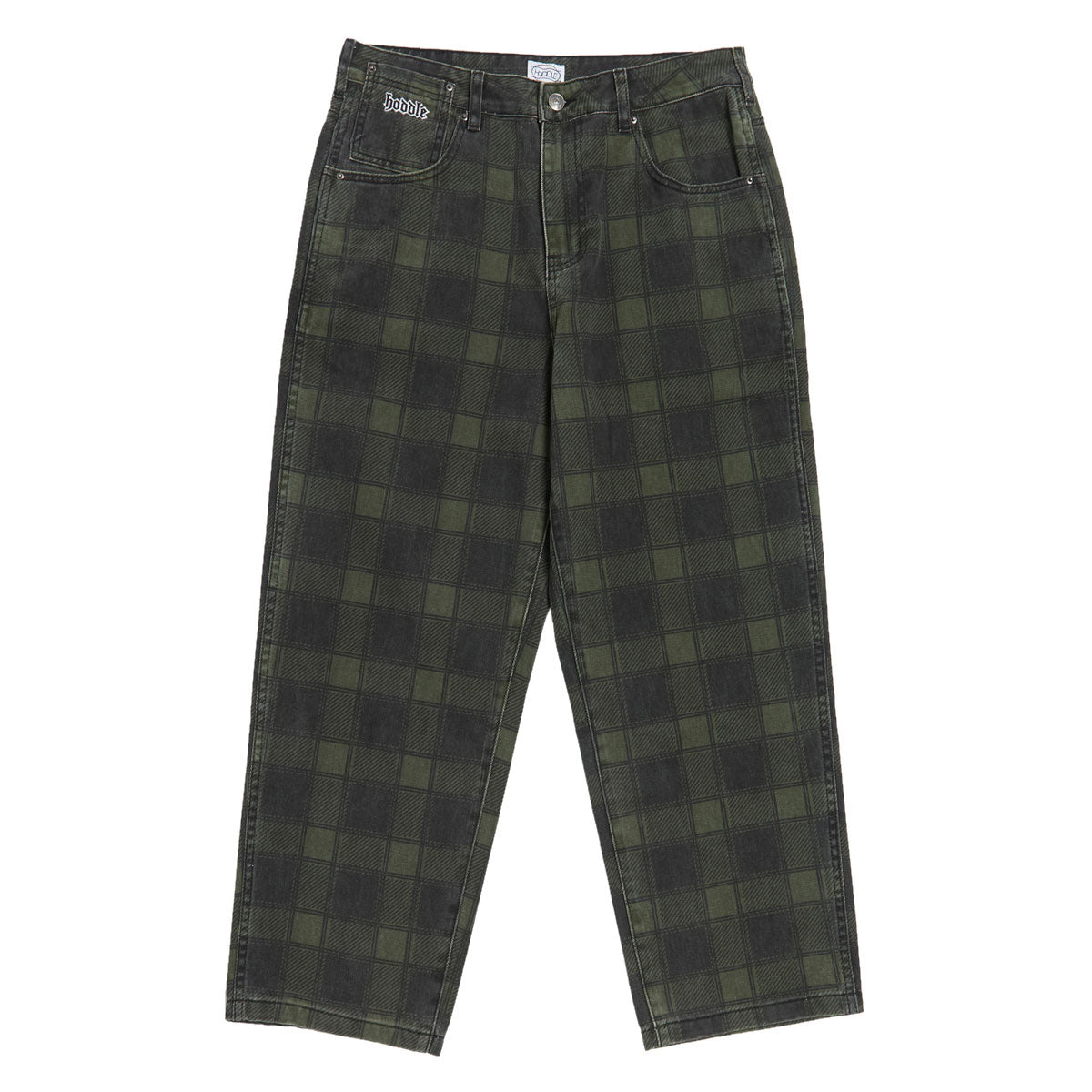Hoddle Ranger Jeans - Green Plaid image 1
