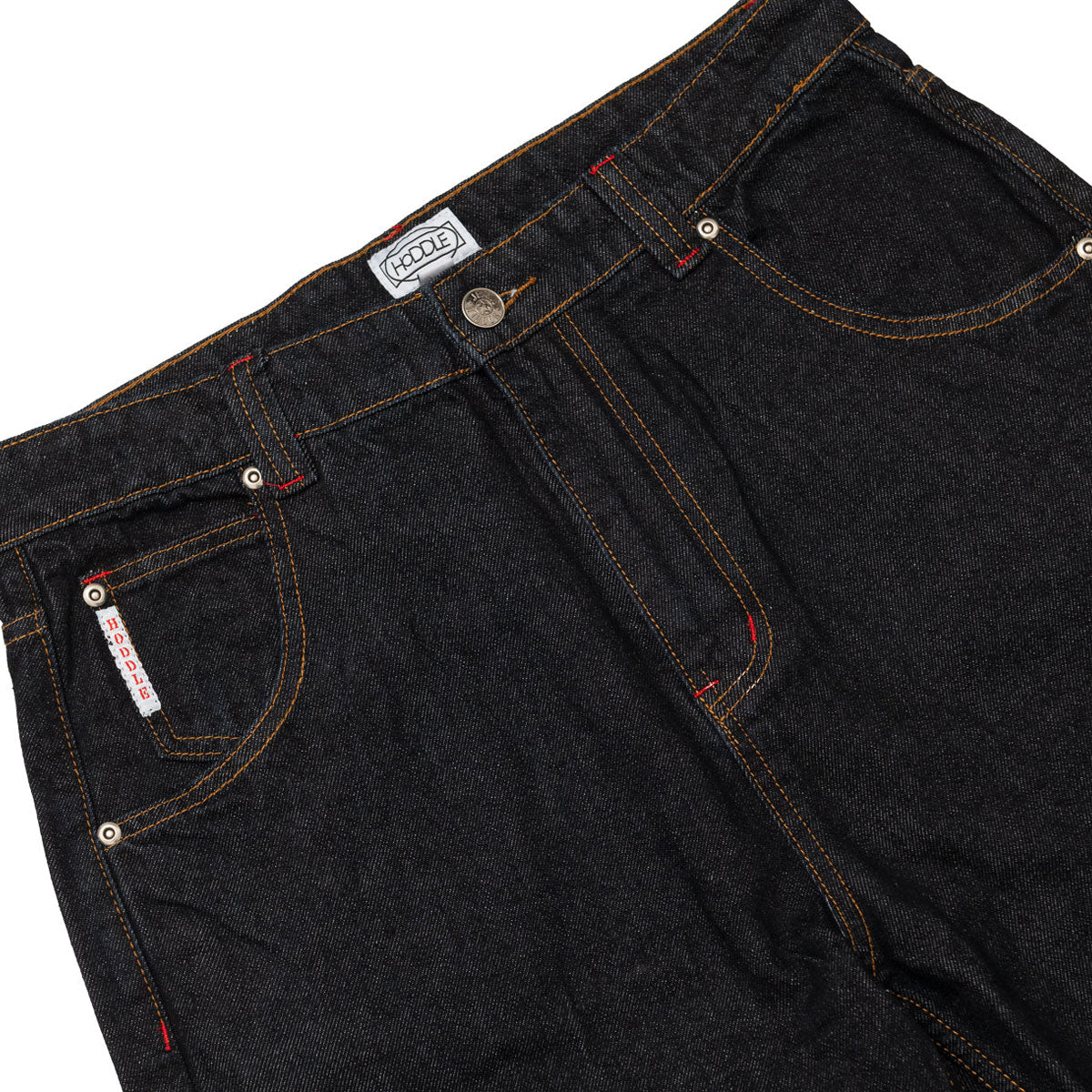 Hoddle Routine Straight Cut Jeans - Raw Indigo image 5